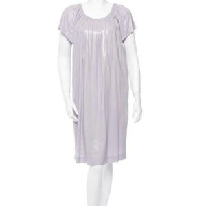 NWT Alberta Ferretti NWT Metallic lavender dress